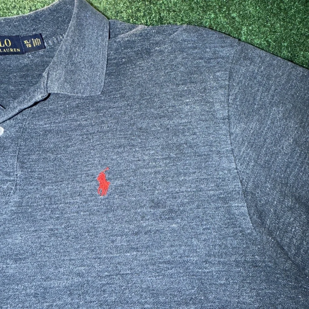 Polo Ralph Lauren Blue Polo Shirt Men's Size XL Red Horse